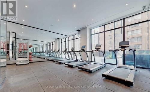 608 - 20 Edward Street, Toronto, ON - Indoor Photo Showing Gym Room