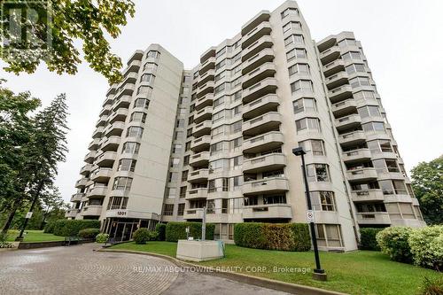 503 - 1201 North Shore Boulevard E, Burlington, ON - Outdoor With Balcony With Facade