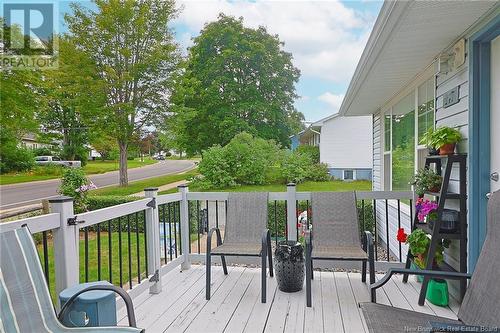 247 Canterbury Drive, Fredericton, NB - Outdoor With Deck Patio Veranda With Exterior