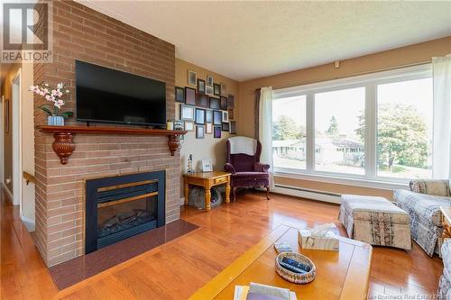 215 Hughes Lane, Saint John, NB - Indoor Photo Showing Living Room With Fireplace