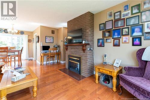 215 Hughes Lane, Saint John, NB - Indoor Photo Showing Living Room With Fireplace