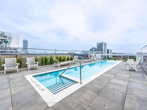 Ph02-170 Bayview Ave, Toronto, ON - Outdoor With In Ground Pool With View