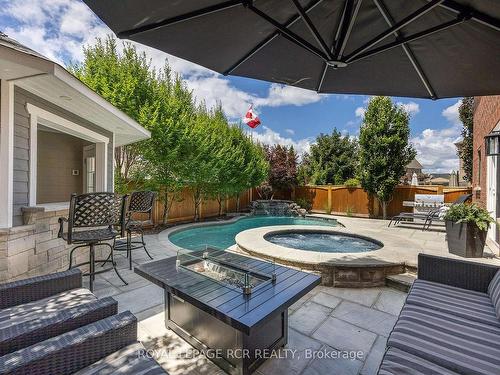 13 James Ratcliff Ave, Whitchurch-Stouffville, ON - Outdoor With In Ground Pool With Deck Patio Veranda