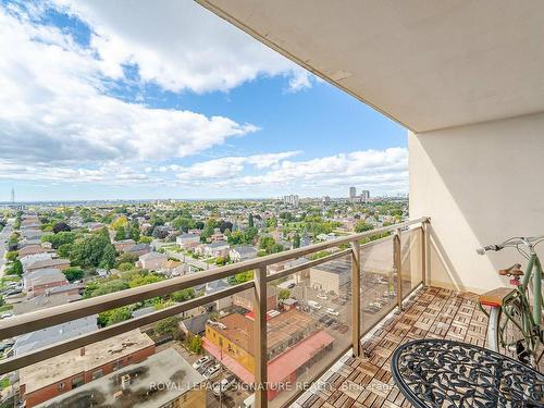 1702-155 Marlee Ave, Toronto, ON - Outdoor With Balcony With View With Exterior