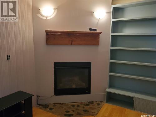 128 3Rd Avenue W, Ponteix, SK - Indoor With Fireplace