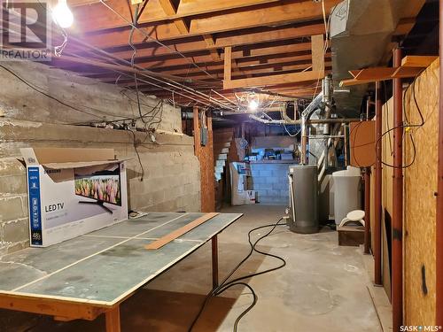 128 3Rd Avenue W, Ponteix, SK - Indoor Photo Showing Basement