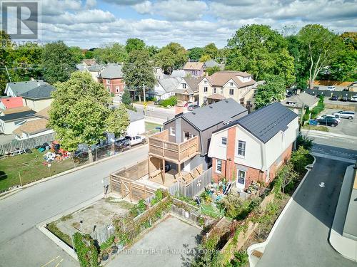 View of Backyard, Deck, & Parking - 425 English Street, London, ON - Outdoor With View