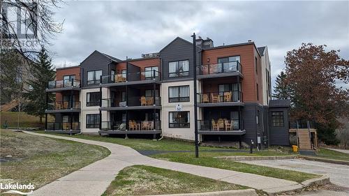 1235 Deerhurst Drive Unit# 52-308, Huntsville, ON - Outdoor With Facade