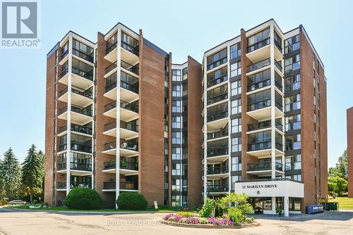 608 - 22 Marilyn Drive, Guelph, ON - Outdoor With Balcony With Facade