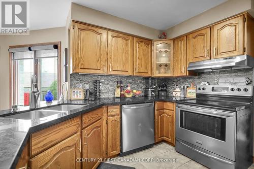 35 Monte Vista Crescent, London, ON - Indoor Photo Showing Kitchen With Double Sink