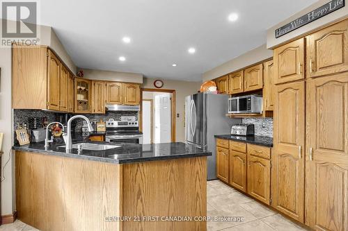 35 Monte Vista Crescent, London, ON - Indoor Photo Showing Kitchen With Double Sink