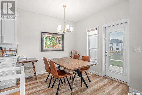 55 619 Evergreen Boulevard, Saskatoon, SK - Indoor Photo Showing Dining Room