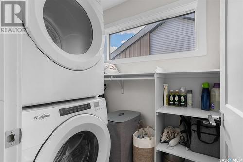 55 619 Evergreen Boulevard, Saskatoon, SK - Indoor Photo Showing Laundry Room