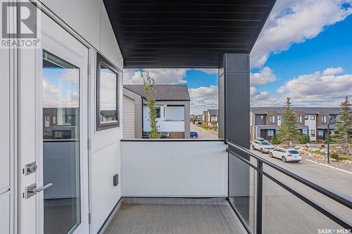 55 619 Evergreen Boulevard, Saskatoon, SK - Outdoor With Balcony With Exterior