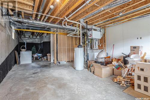 55 619 Evergreen Boulevard, Saskatoon, SK - Indoor Photo Showing Basement