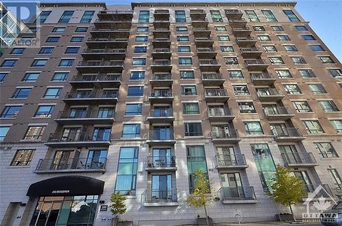 200 Besserer Street Unit#1206, Ottawa, ON - Outdoor With Balcony With Facade