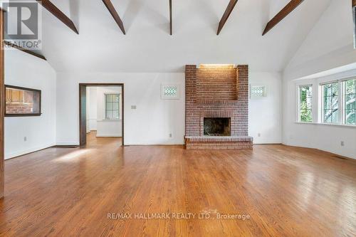 26 Whitman Street, Toronto, ON - Indoor Photo Showing Living Room With Fireplace