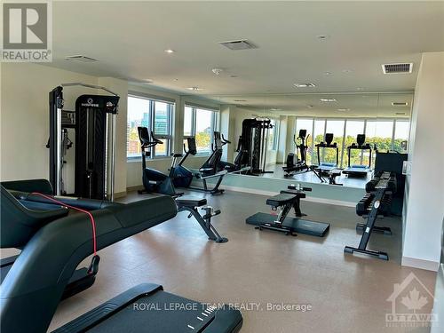 804 - 93 Norman Street, Ottawa, ON - Indoor Photo Showing Gym Room