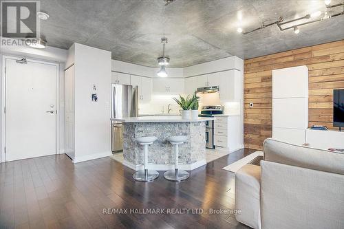 725 - 250 Manitoba Street, Toronto, ON - Indoor Photo Showing Kitchen With Upgraded Kitchen