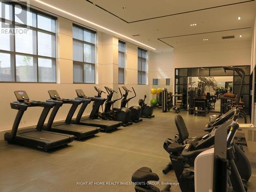 520 - 60 George Butchart Drive, Toronto, ON - Indoor Photo Showing Gym Room