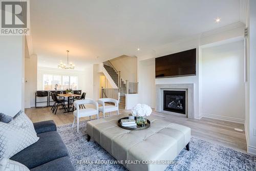 2189 Lillykin Street, Oakville, ON - Indoor Photo Showing Living Room With Fireplace