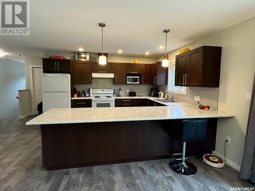 204 Beaver Street, Air Ronge, SK - Indoor Photo Showing Kitchen With Double Sink