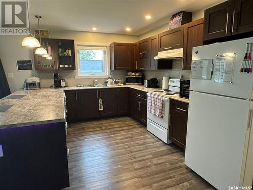 204 Beaver Street, Air Ronge, SK - Indoor Photo Showing Kitchen With Double Sink