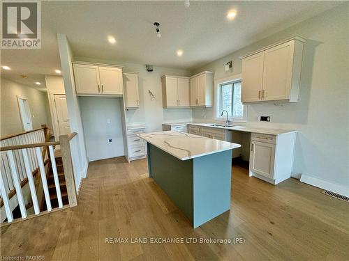 48 John Crescent, Brockton, ON - Indoor Photo Showing Kitchen With Double Sink