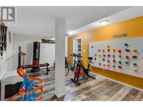 9742 Blackwater Road, Prince George, BC - Indoor Photo Showing Gym Room