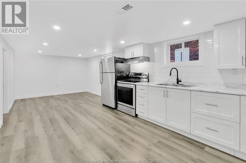 521 Langlois Avenue Unit# Lower, Windsor, ON - Indoor Photo Showing Kitchen