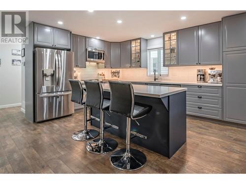 5805 Tern Place Unit# 112, Vernon, BC - Indoor Photo Showing Kitchen With Upgraded Kitchen