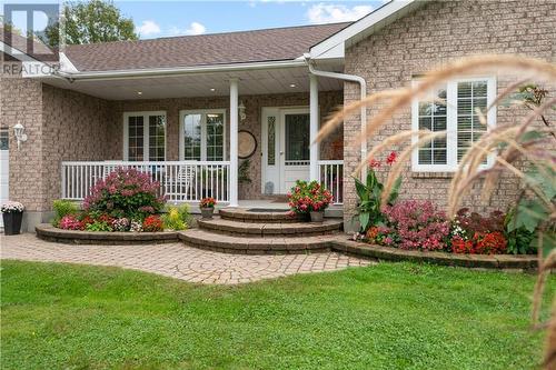 135 Oak Lane, Perth, ON - Outdoor With Deck Patio Veranda With Facade