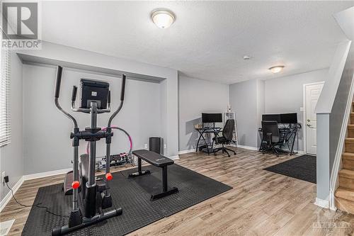 116 Wharhol Private, Ottawa, ON - Indoor Photo Showing Gym Room