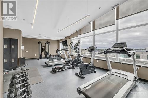 200 Inlet Private Unit#805, Ottawa, ON - Indoor Photo Showing Gym Room