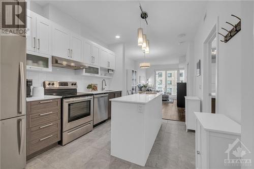 200 Inlet Private Unit#805, Ottawa, ON - Indoor Photo Showing Kitchen With Upgraded Kitchen