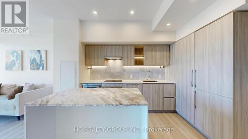 3808 - 17 Bathurst Street, Toronto, ON - Indoor Photo Showing Kitchen With Upgraded Kitchen