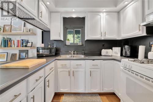 1574 Hall, Windsor, ON - Indoor Photo Showing Kitchen With Double Sink