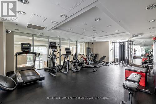 1201 - 350 Red Maple Road, Richmond Hill (Langstaff), ON - Indoor Photo Showing Gym Room