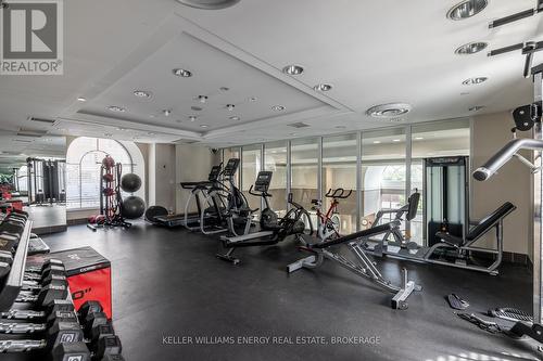 1201 - 350 Red Maple Road, Richmond Hill (Langstaff), ON - Indoor Photo Showing Gym Room