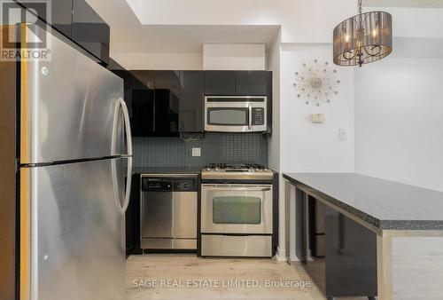 903 - 127 Queen Street E, Toronto, ON - Indoor Photo Showing Kitchen With Stainless Steel Kitchen