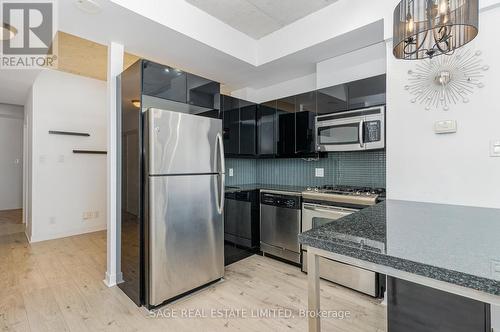 903 - 127 Queen Street E, Toronto, ON - Indoor Photo Showing Kitchen With Stainless Steel Kitchen