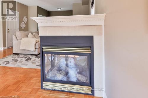 225 Andrews Trail, Milton, ON - Indoor With Fireplace