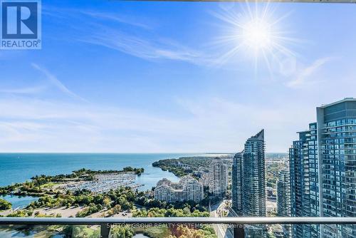 3619 - 30 Shore Breeze Drive, Toronto, ON - Outdoor With Body Of Water With Balcony With View