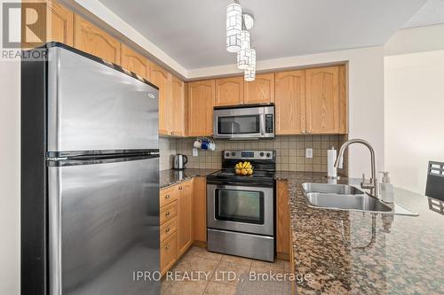 1606 - 9 George Street, Brampton, ON - Indoor Photo Showing Kitchen With Stainless Steel Kitchen With Double Sink