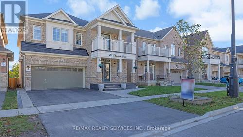 76 Elmcrest Drive, Brampton, ON - Outdoor With Balcony With Facade