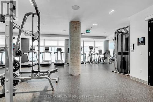 2804 - 15 Wellington Street, Kitchener, ON - Indoor Photo Showing Gym Room