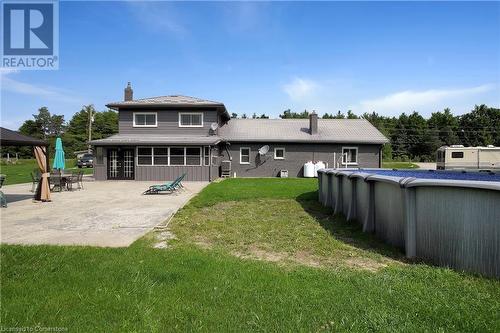 1838 Regional 97 Road, Flamborough, ON - Outdoor With Above Ground Pool