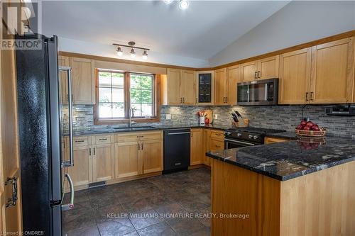 165 Lakeshore Drive, Hastings Highlands, ON - Indoor Photo Showing Kitchen With Double Sink With Upgraded Kitchen