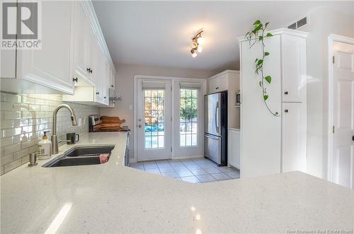 24 Alberta Court, Dieppe, NB - Indoor Photo Showing Kitchen With Double Sink