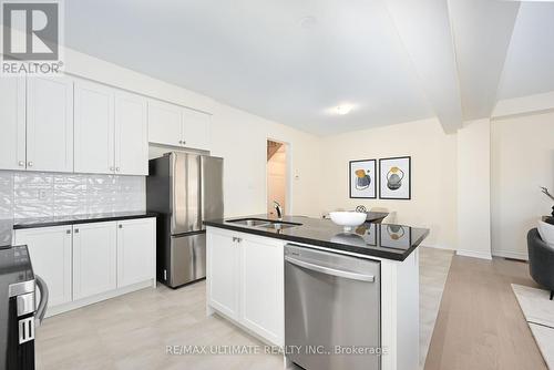 6 Van Wart Street, Whitby, ON - Indoor Photo Showing Kitchen With Stainless Steel Kitchen With Double Sink